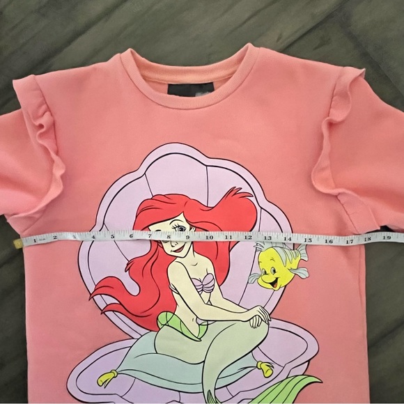 The Little Mermaid Ruffle Sleeve Sweater by Cakeworthy - Size Small - Picture 10 of 13